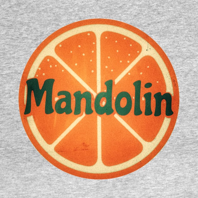 Mandolin Orange Retro by Trigger413